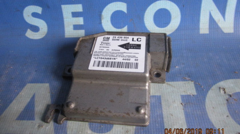 Calculator airbag Opel Corsa C; 24439954