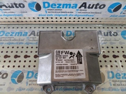 Calculator airbag Opel Zafira B (A05), 1.9 cdti, GM13137907