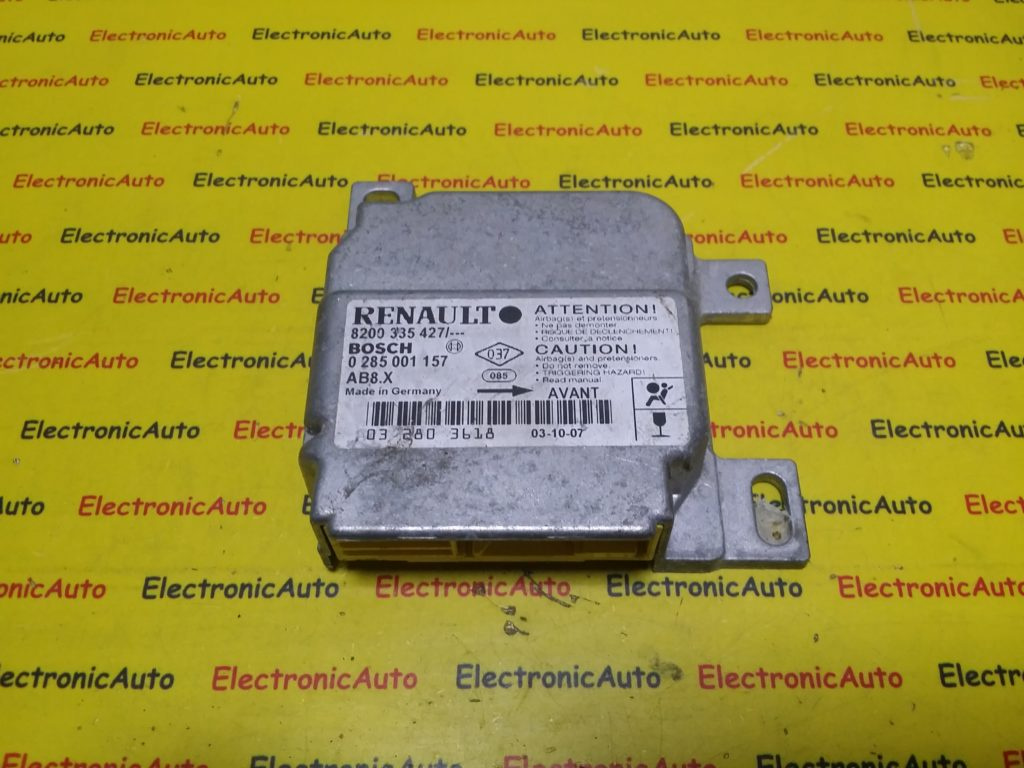 Calculator Airbag Renault Clio 2, 8200335427, 0285001157