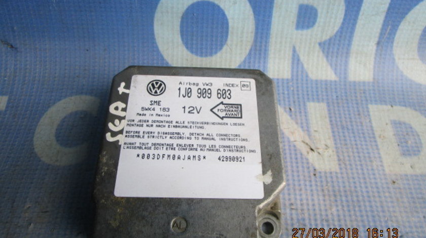 Calculator airbag Seat Cordoba 2000; cod: 1J090603