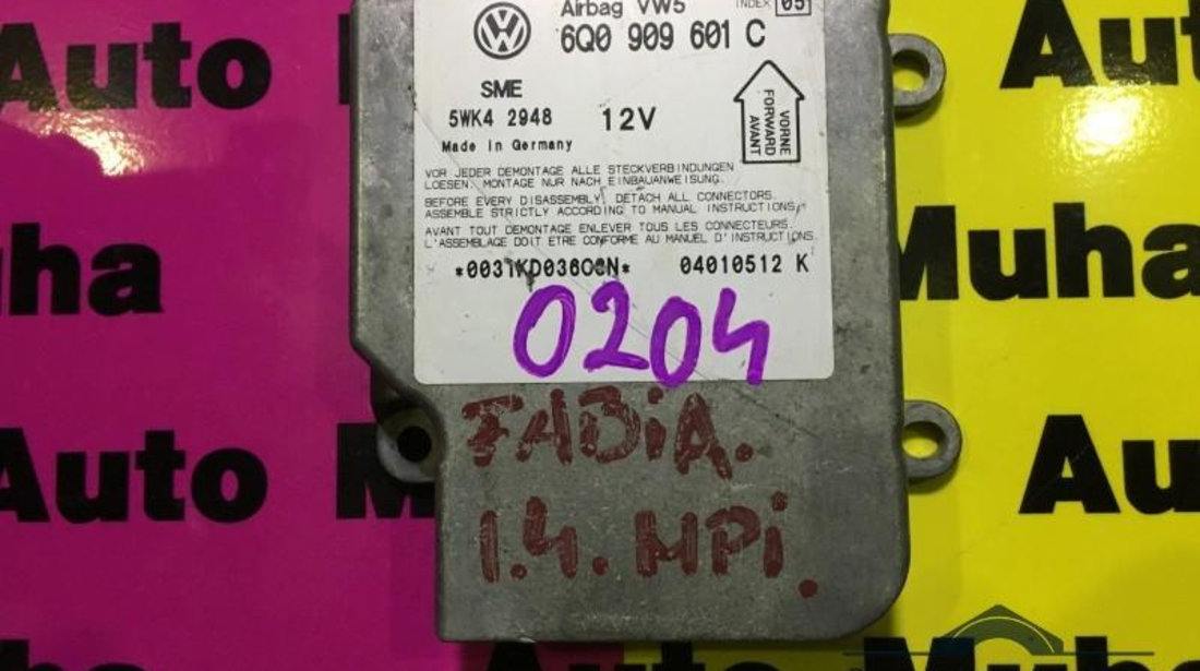 Calculator airbag Skoda Fabia (1999-2008) 6Q0 909 601 C