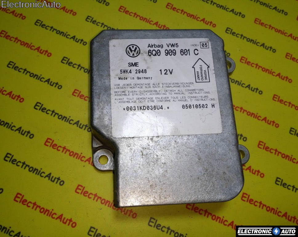 Calculator airbag Skoda, Seat, Vw 6Q0909601C INDEX05