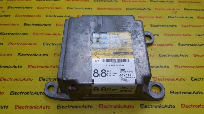 Calculator Airbag Toyota Avensis, 215767106, 8917005161