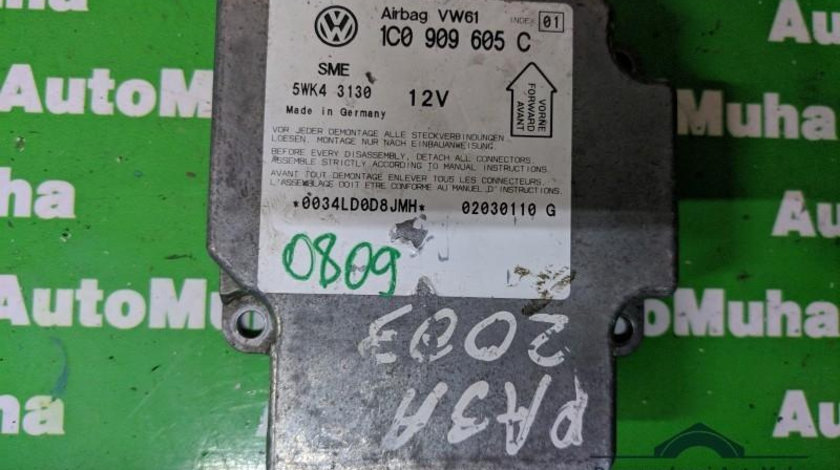 Calculator airbag Volkswagen Golf 4 (1997-2005) 1c0909605c