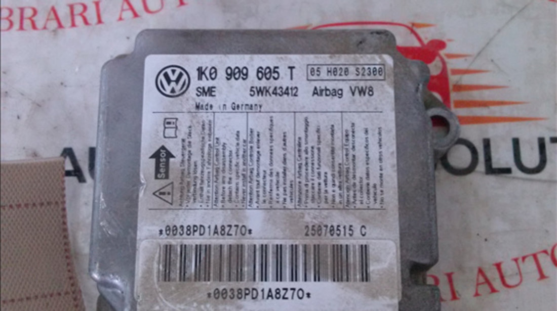 Calculator airbag VOLKSWAGEN GOLF 5 2004-2009