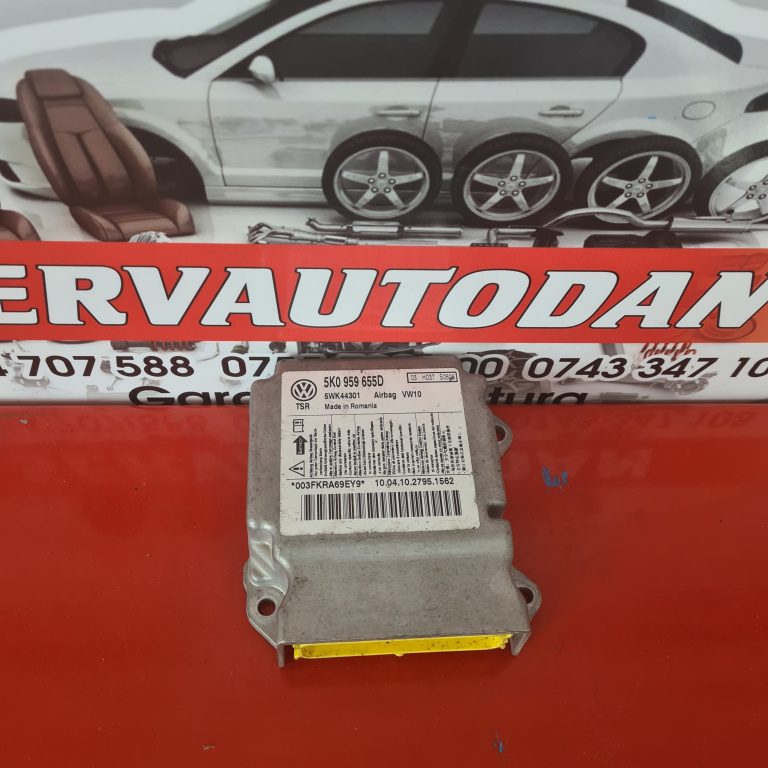 Calculator Airbag Volkswagen Golf 6 1.6 Motorina 2009, 5K0959655D / 5C0959655B