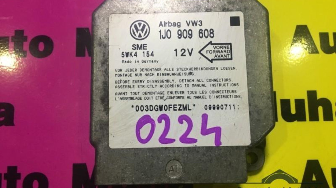 Calculator airbag Volkswagen New Beetle (1998-2010) 1J0 909 608