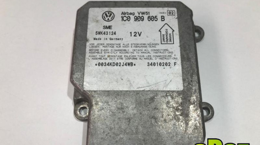 Calculator airbag Volkswagen Passat B5 (1996-2005) 1c0909605b