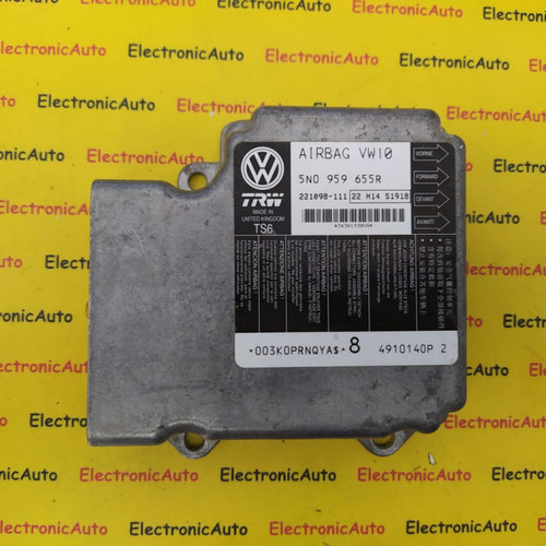 Calculator Airbag Volkswagen Tiguan, 5N0959655R, 221098111