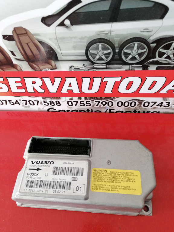 Calculator Airbag Volvo S60 2.4 Motorina 2005, 0285001456 / 0285001254 / 0285001655