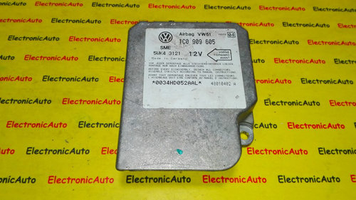 Calculator airbag VW Golf 1C0909605 INDEX04