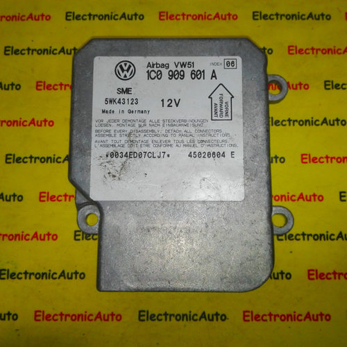 Calculator airbag VW Passat 1C0909601A INDEX 06