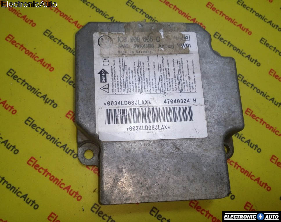 Calculator airbag VW Passat 1C0909605C, 5WK43130, INDEX 03,