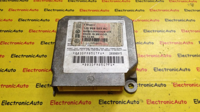 Calculator Airbag VW Polo, 1J0909603AC