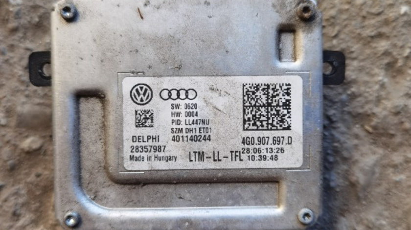 Calculator Balast xenon AUDI A4 facelift 2014 4G0907697D