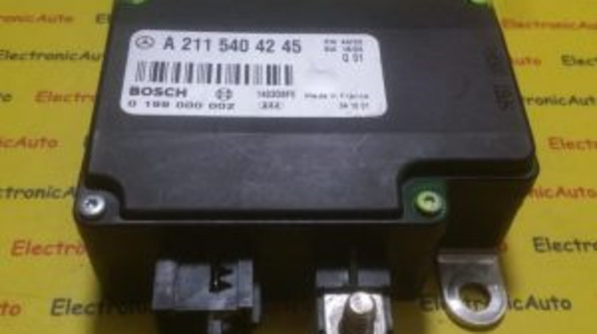 Calculator baterie Mercedes W211 A2115404245, 0199000002
