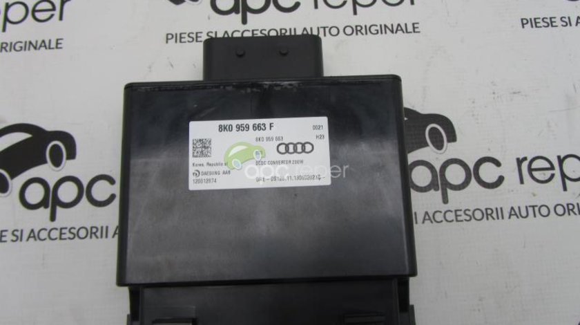 Calculator baterie Original Audi 200W cod 8K0959663F