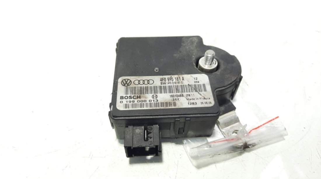 Calculator borna baterie minus, cod 4F0915181A, Audi A6 Avant (4F5, C6) (idi:594953)