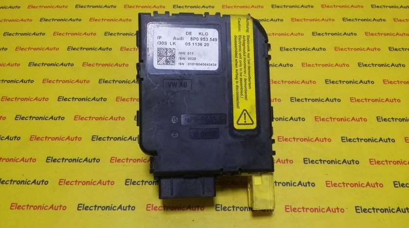 Calculator Coloana Volan Audi, 8P0953549, 05113620