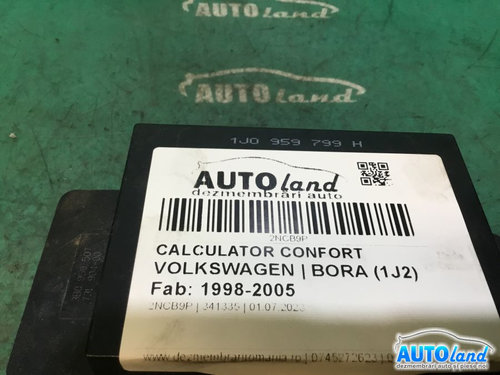 Calculator Confort 1j0959799h Volkswagen BORA 1J2 1998-2005