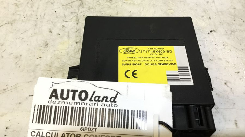 Calculator Confort 2t1t15k600bd Ford TRANSIT CONNECT P65 ,P70 ,P80 2002