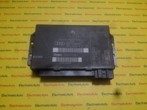 Calculator confort Audi a4 8E0959433CE, 00002728E1