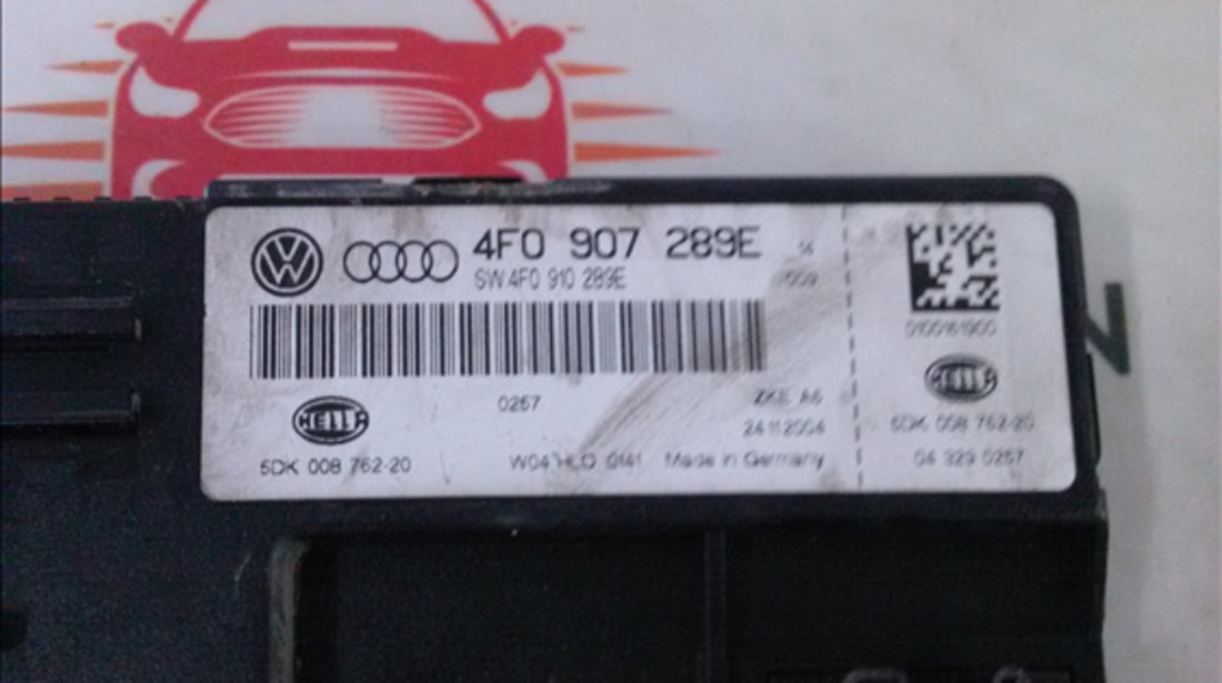 Calculator confort AUDI A6 2005-2010 (4F)