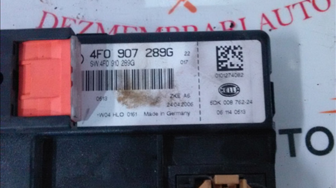 Calculator confort AUDI A6 2005-2010 (4F)