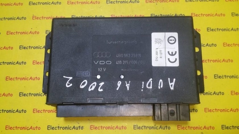 Calculator confort Audi A6 4B0962258N