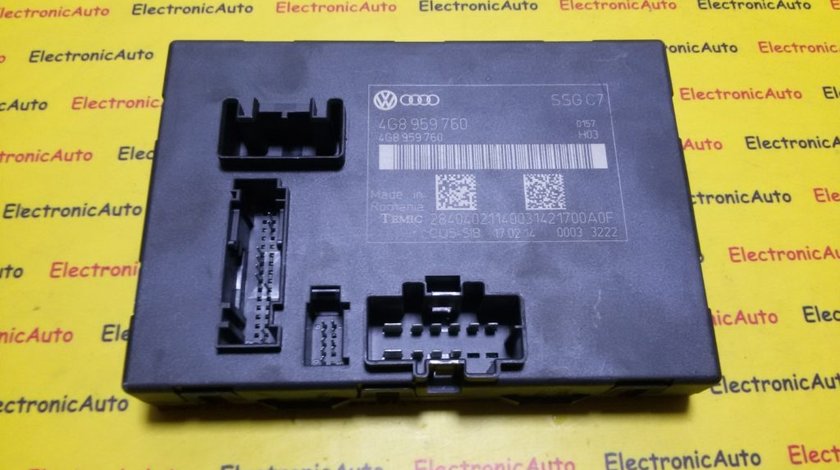 Calculator confort Audi A6 4G8959760, 4G8 959 760