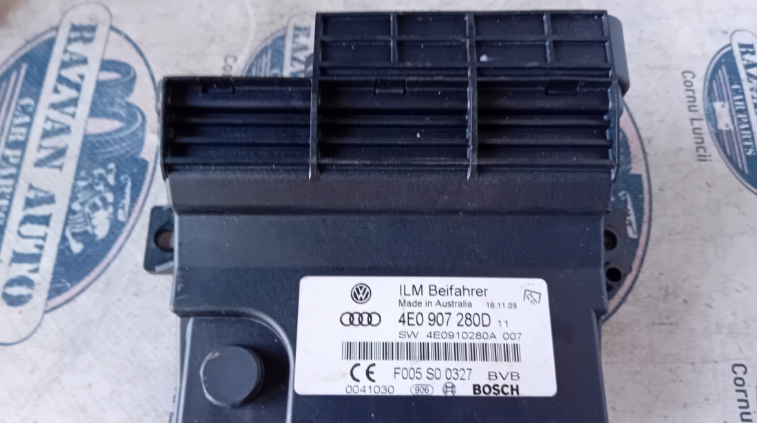 Calculator confort Audi A8 2009, 4E0907280D