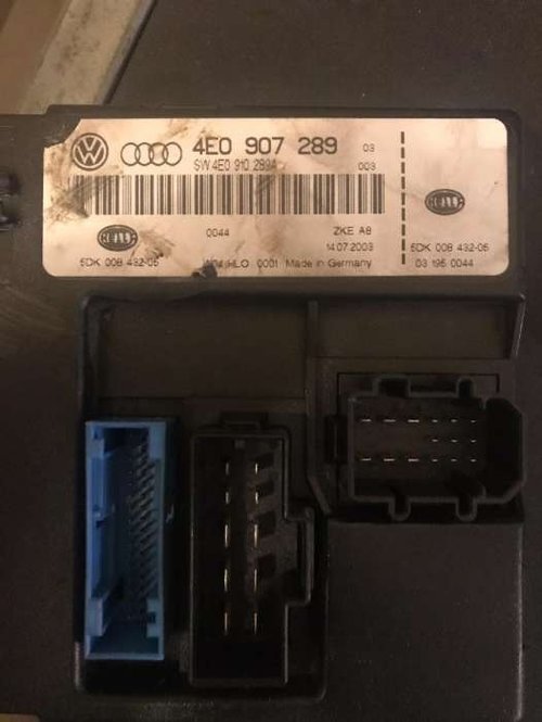 Calculator Confort Audi A8 4E0 907 289 2002 -2009