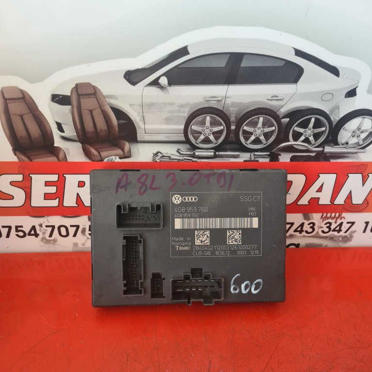 Calculator confort Audi A8 4H 3.0 Motorina 2012, 4G8959760