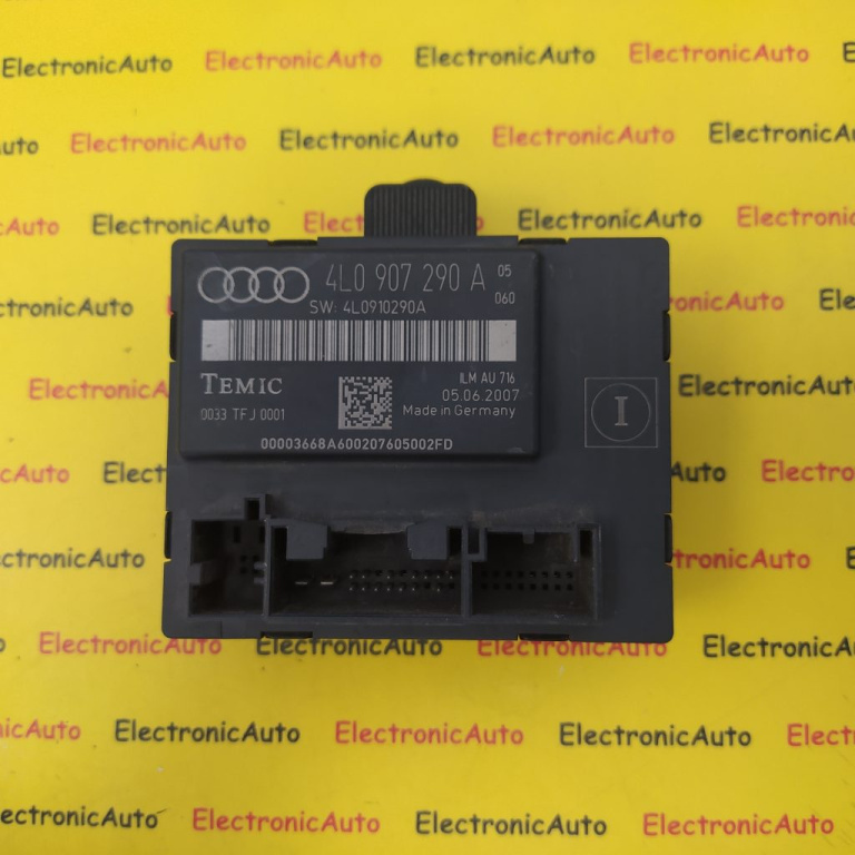 Calculator Confort Audi Q7, 4L0907290A, 4L0910290A