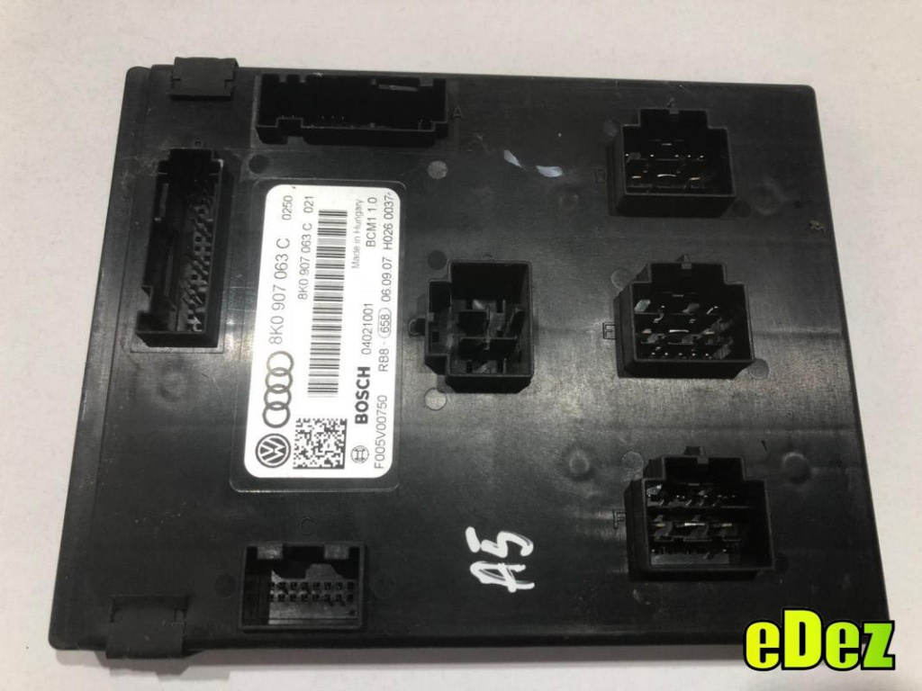 Calculator confort bcm Audi Q5 (2008-2012) [8R] 8k0907063c