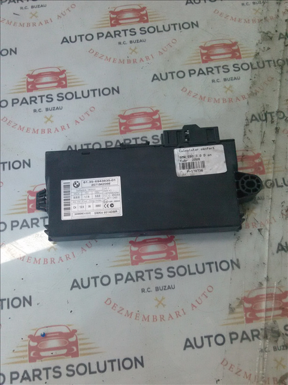 Calculator confort BMW E60 3.0 D an fabr. 2009