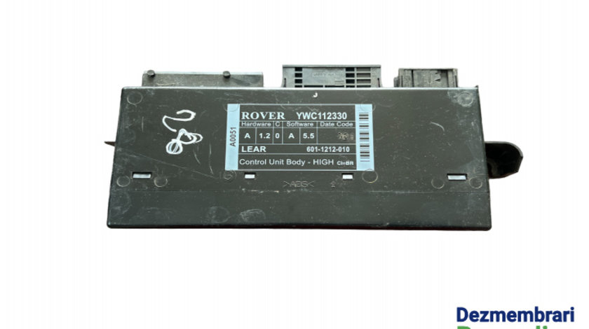 Calculator confort Cod: YWC112330 Rover 75 [1999 - 2005] Sedan 2.0 CDT MT (116 hp) (RJ)