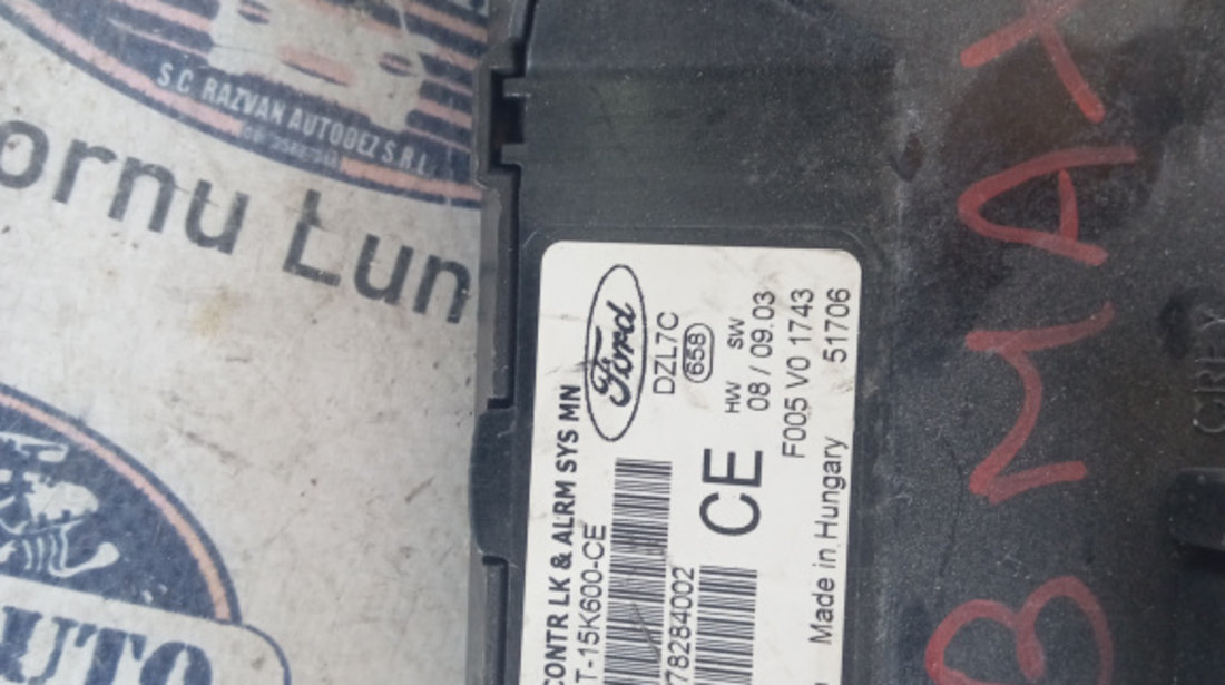 Calculator confort Ford B-MAX , DN1T15K600CE