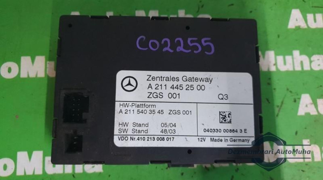 Calculator confort Mercedes E-Class (2002->) [W211] a2114452500