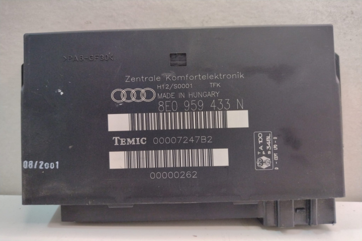 Calculator Confort Modul 8E0959433N / 00007247B2 Audi A4 B7 [2004 - 2008]