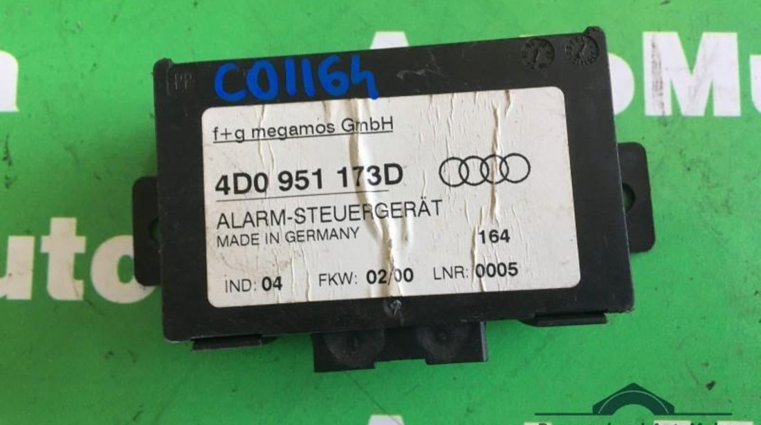 Calculator confort - modul alarma Audi A8 (1994-2002) [4D2, 4D8] 4D0951173D