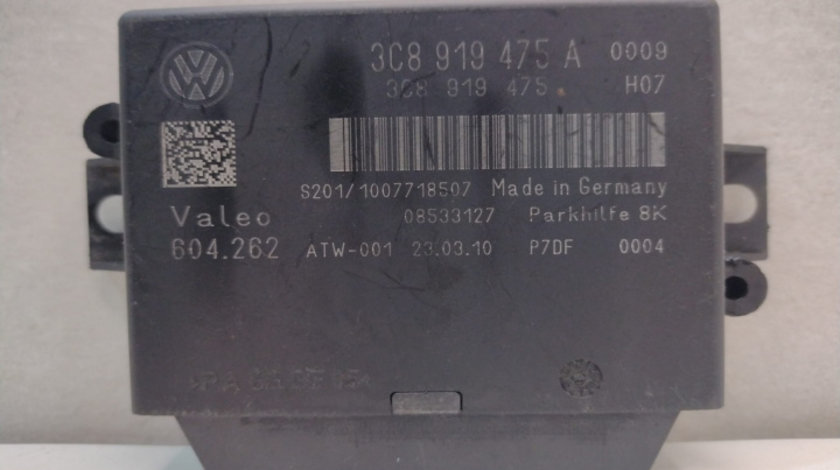 Calculator Confort - Modul Senzori Parcare, cod 3C8919475A 3C8919475A Volkswagen VW Passat CC [2008 - 2012]