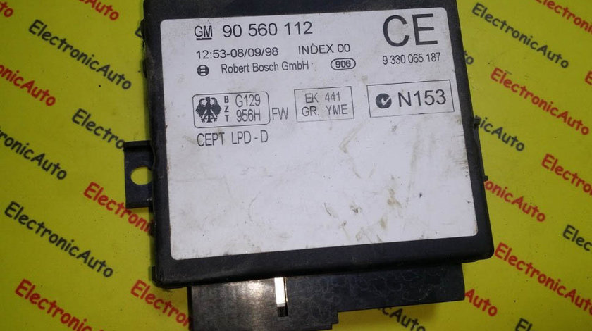 Calculator Confort Opel Astra G, Zafira, GM 90560112-CE, 9330065187