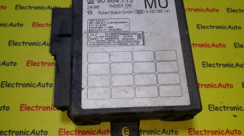 Calculator confort Opel Vectra B 90464713 MU