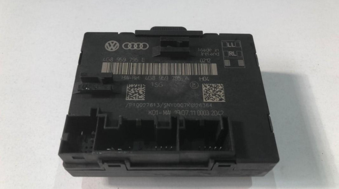 Calculator confort spate Audi A6 Allroad (2012-2014) [4GH] 4g8959795e