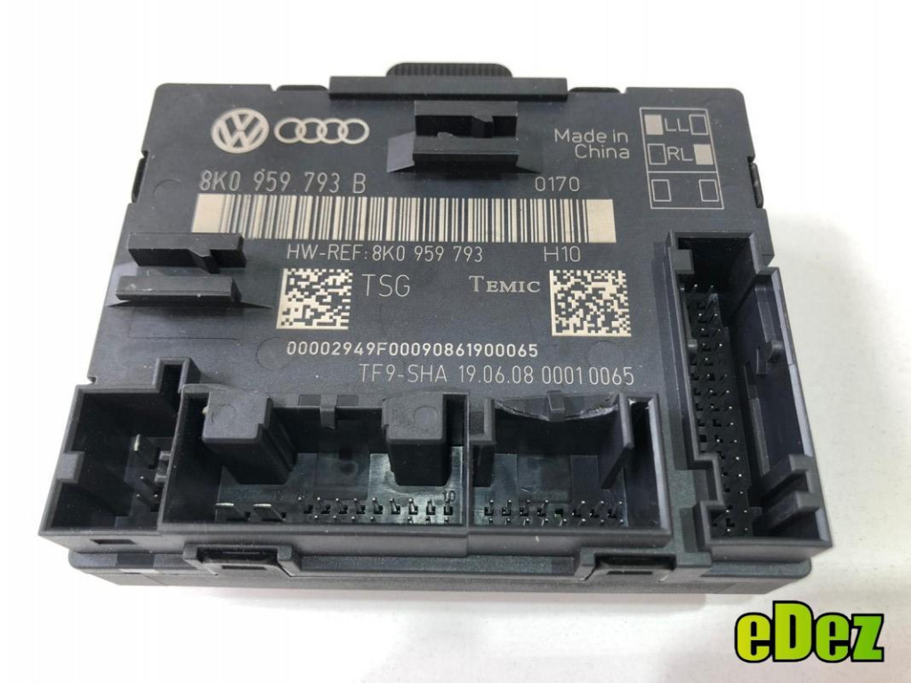 Calculator confort stanga fata Audi A4 (2007-2011) [8K2, B8] 8k0959793b