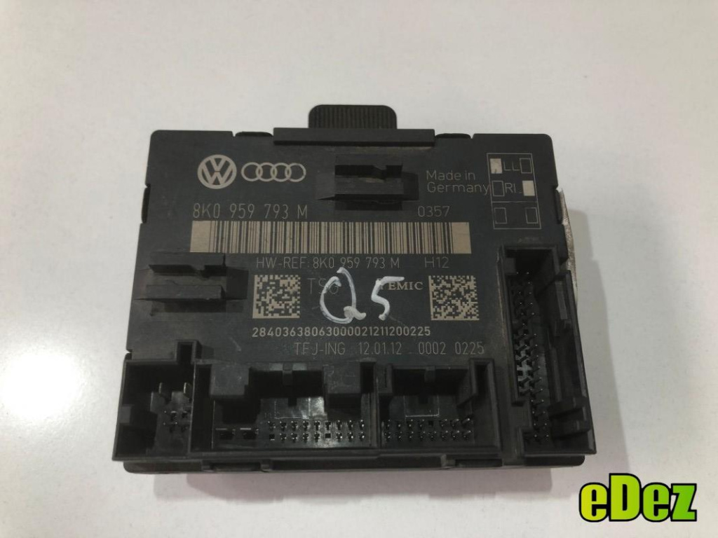 Calculator confort stanga fata Audi Q3 (2011-2017) [8U] 8k0959793m