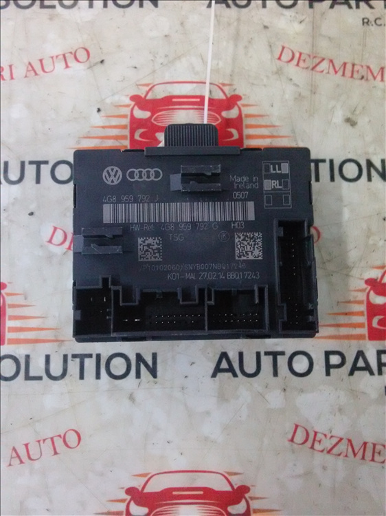 Calculator confort usa dreapta fata AUDI A6 an fabr. 2013