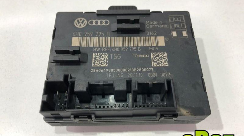 Calculator confort usa spate Audi A8 (2009-2017) [4H] D4 4H0959795B