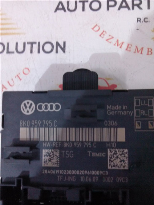 Calculator confort usa stanga spate AUDI A4 2008-2011 (B8)